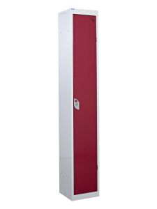Standard Lockers - 1 Tier (1 Door) red